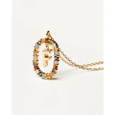 PDPAOLA Bokstav F Halsband CO01-265-U