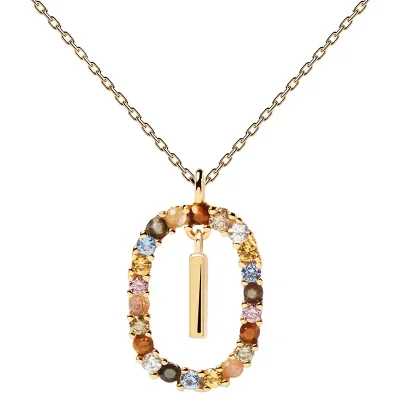 PDPAOLA Bokstav I Halsband CO01-268-U