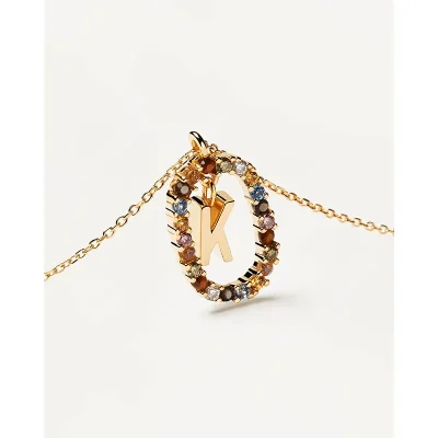 PDPAOLA Bokstav K Halsband CO01-270-U