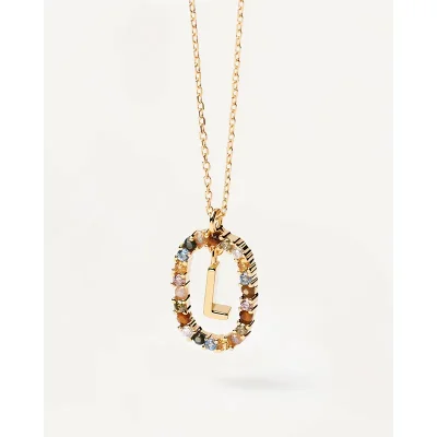 PDPAOLA Bokstav L Halsband CO01-271-U