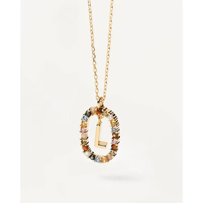 PDPAOLA Bokstav L Halsband CO01-271-U