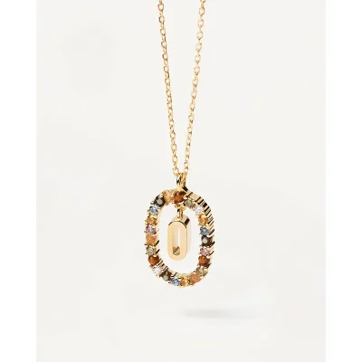 PDPAOLA Bokstav O Halsband CO01-274-U