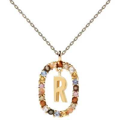 PDPAOLA Bokstav R Halsband CO01-277-U