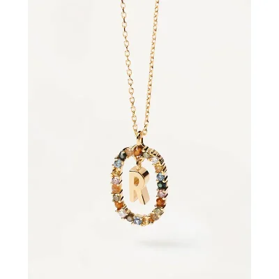 PDPAOLA Bokstav R Halsband CO01-277-U