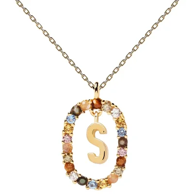 PDPAOLA Bokstav S Halsband CO01-278-U