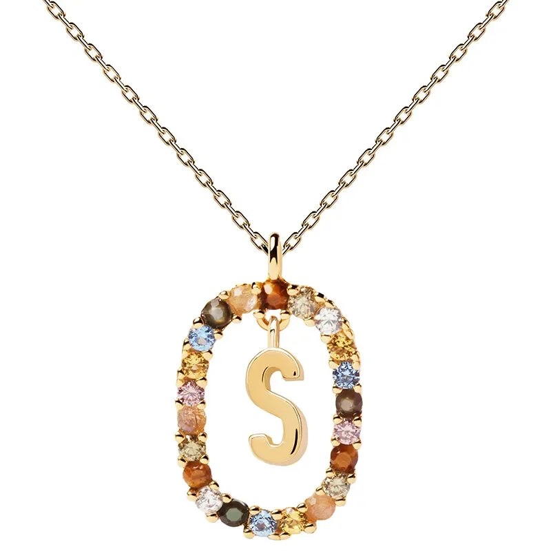 PDPAOLA Bokstav S Halsband CO01-278-U