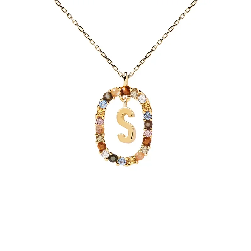 PDPAOLA Bokstav S Halsband CO01-278-U
