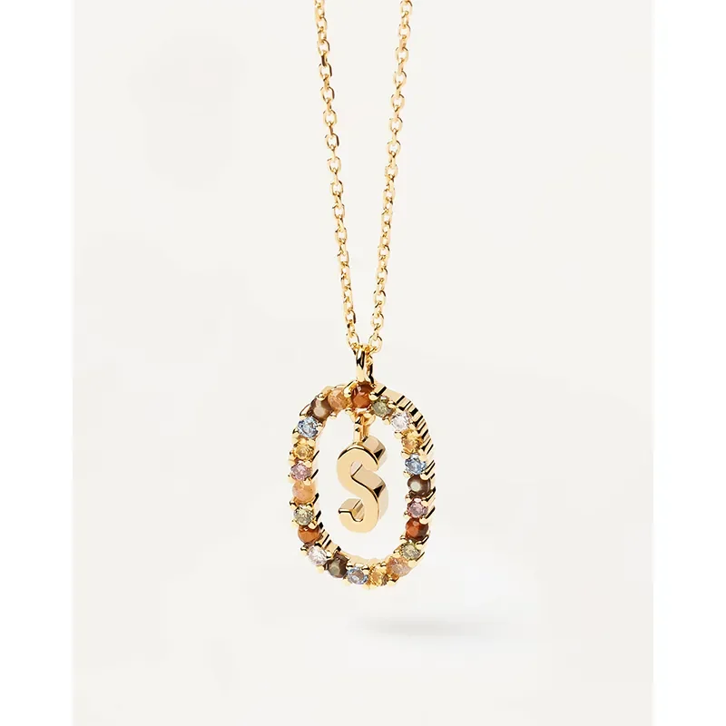 PDPAOLA Bokstav S Halsband CO01-278-U