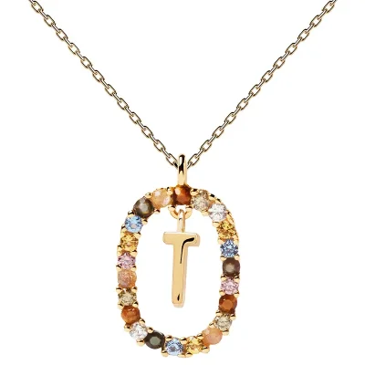 PDPAOLA Bokstav T Halsband CO01-279-U