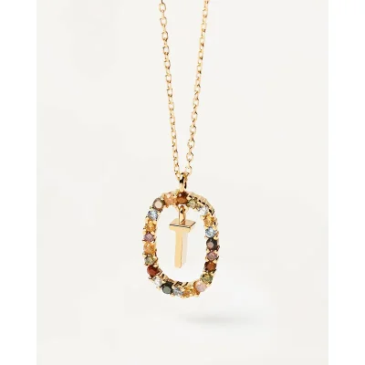 PDPAOLA Bokstav T Halsband CO01-279-U