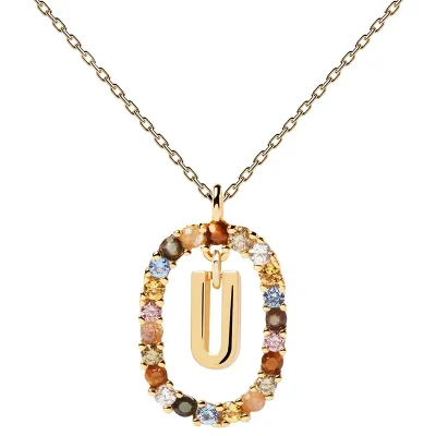 PDPAOLA Bokstav U Halsband CO01-280-U