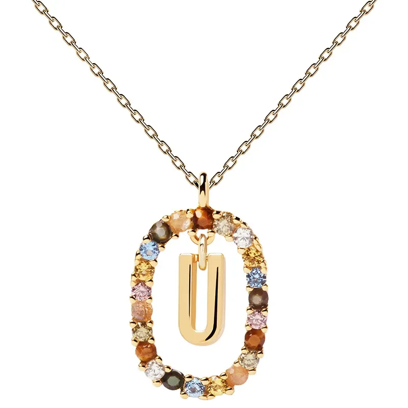 PDPAOLA Bokstav U Halsband CO01-280-U
