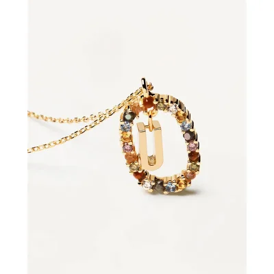 PDPAOLA Bokstav U Halsband CO01-280-U