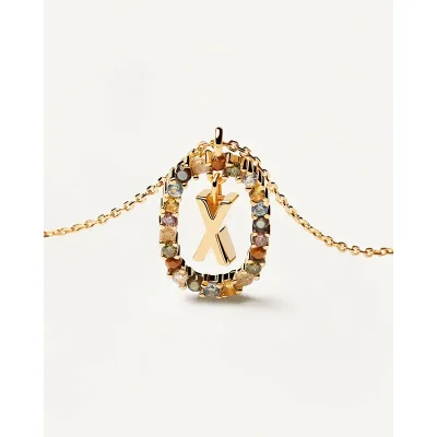 PDPAOLA Bokstav X Halsband CO01-283-U