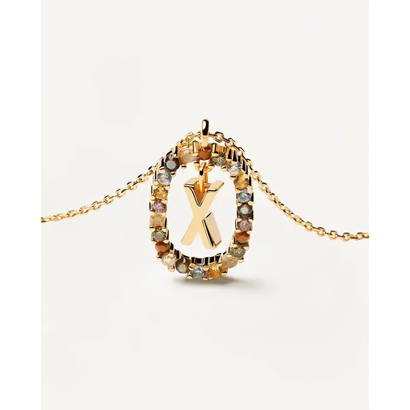 PDPAOLA Bokstav X Halsband CO01-283-U
