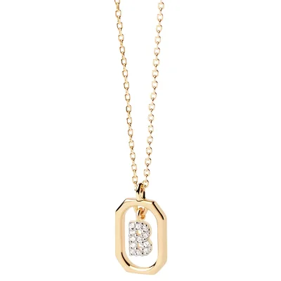 PDPAOLA MINI Bokstav B Halsband CO01-513-U