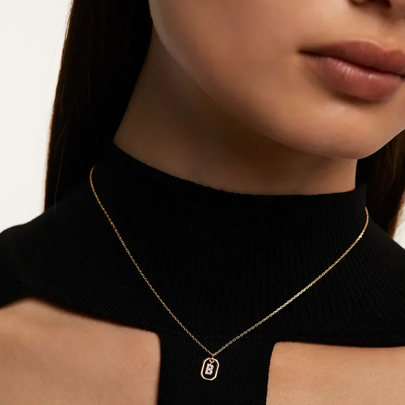 PDPAOLA MINI Bokstav B Halsband CO01-513-U