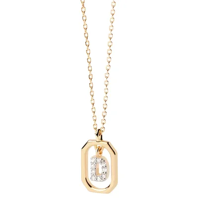PDPAOLA MINI Bokstav D Halsband CO01-515-U