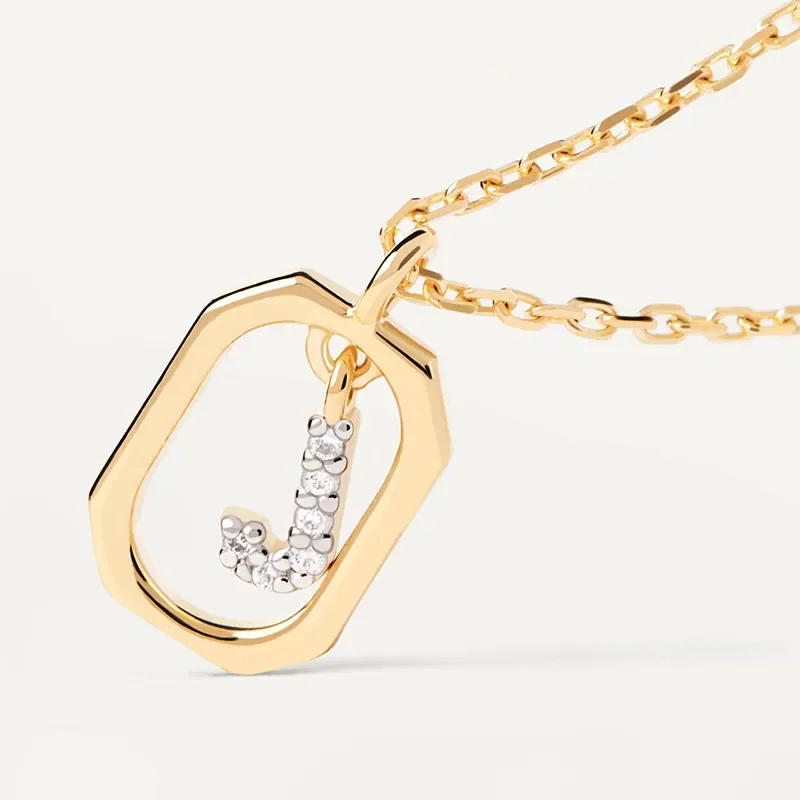 PDPAOLA MINI Bokstav J Halsband CO01-521-U