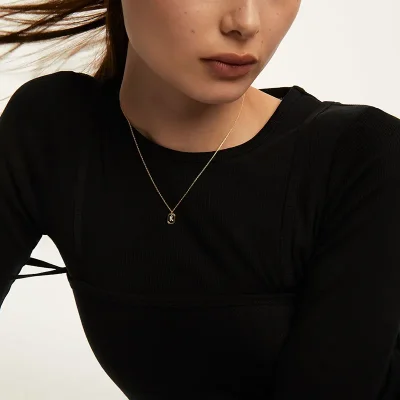 PDPAOLA MINI Bokstav K Halsband CO01-522-U