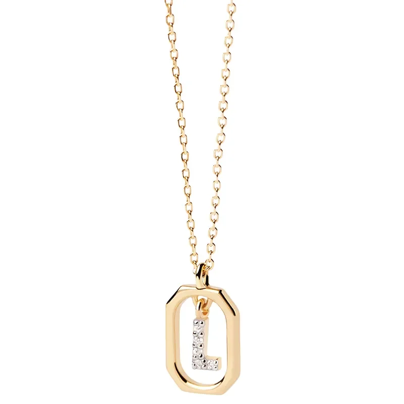 PDPAOLA MINI Bokstav L Halsband CO01-523-U