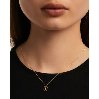 PDPAOLA MINI Bokstav L Halsband CO01-523-U