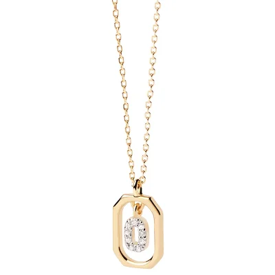 PDPAOLA MINI Bokstav O Halsband CO01-526-U