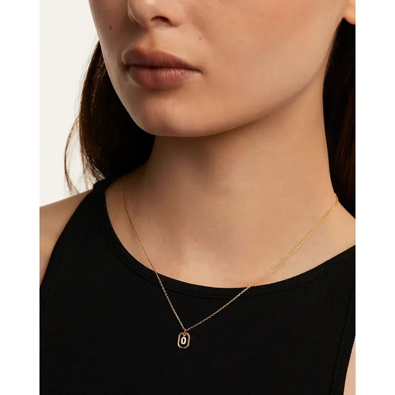 PDPAOLA MINI Bokstav O Halsband CO01-526-U