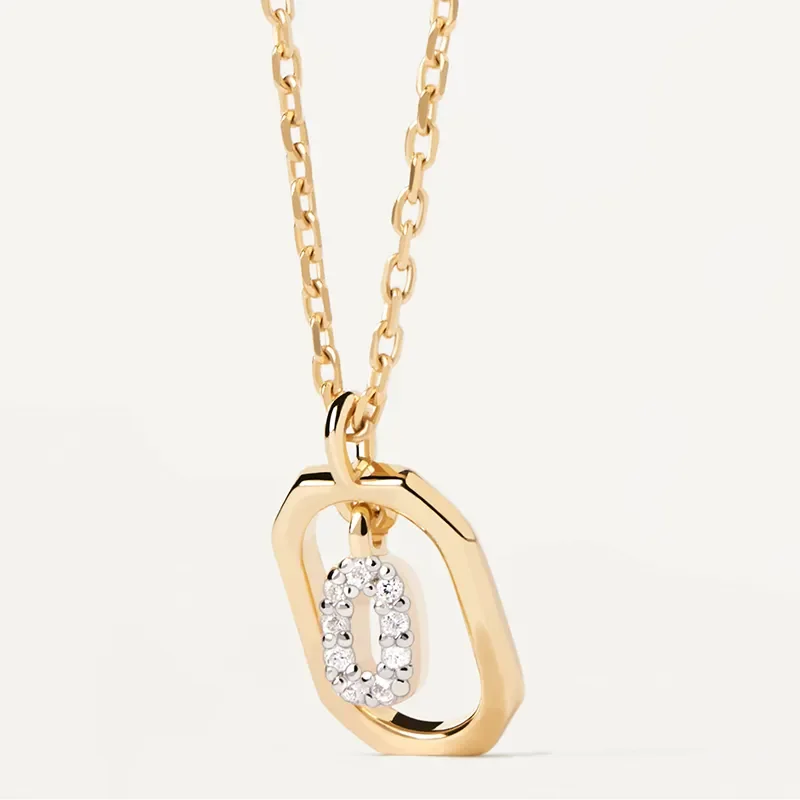 PDPAOLA MINI Bokstav O Halsband CO01-526-U