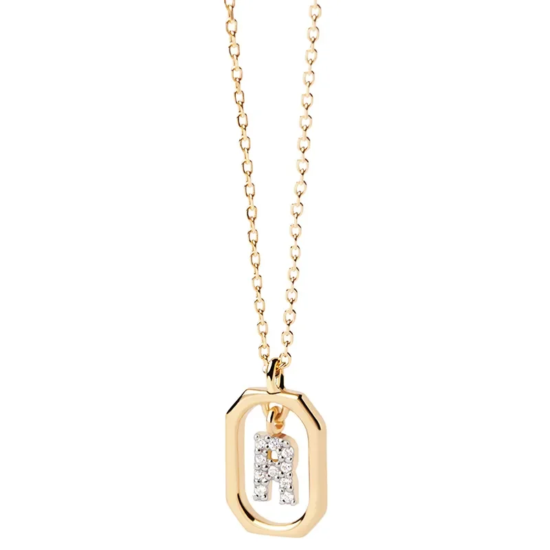 PDPAOLA MINI Bokstav R Halsband CO01-529-U