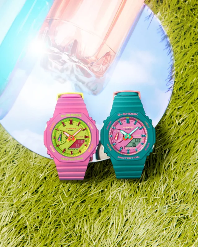 Casio G-Shock Analog-digital Bright summer GMA-S2100BS-4AER