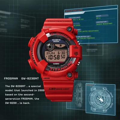 Casio G-Shock Sea Frogman GW-8230NT-4ER