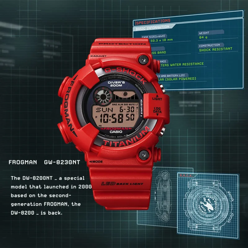 Casio G-Shock Sea Frogman GW-8230NT-4ER