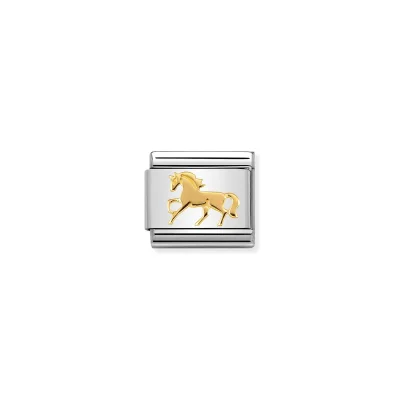 Nomination Composable Classic Galloping Horse Länk