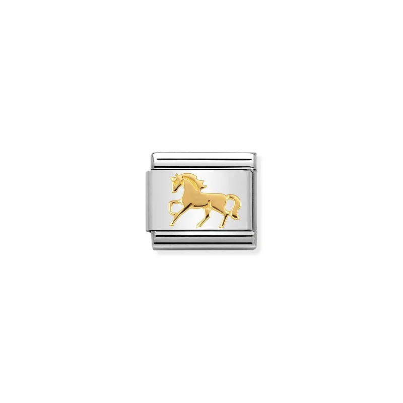 Nomination Composable Classic Galloping Horse Länk