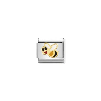 Nomination Composable Classic Länk Bi i bonded yellow gold