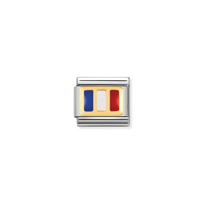 Nomination Composable Classic Länk Frankrikes Flagga