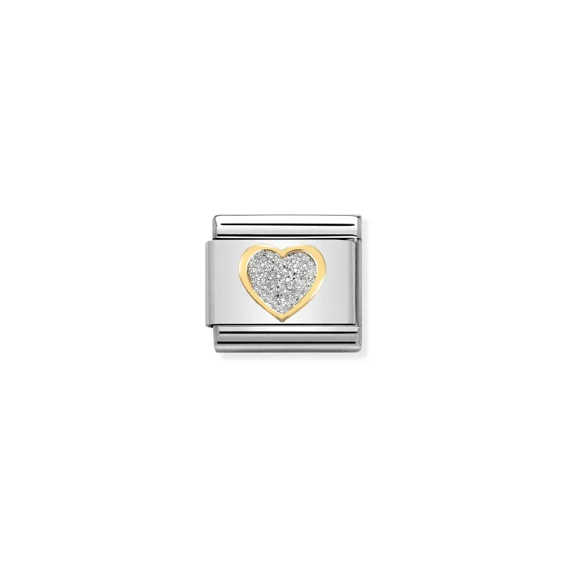 Nomination Composable Classic Länk Glitter Heart