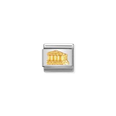 Nomination Composable Classic Länk Parthenon i Guld