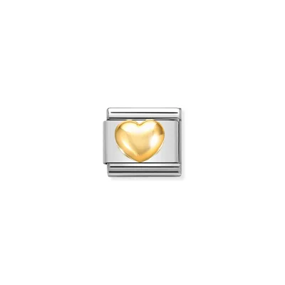 Nomination Composable Classic Länk Raised heart