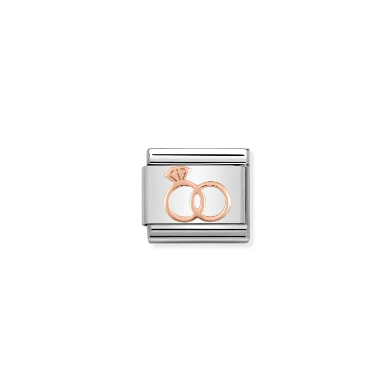 Nomination Composable Classic Länk Ring i Roséguld