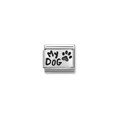Nomination Composable Classic Länk Silver Min Hund