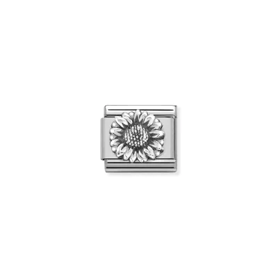 Nomination Composable Classic Länk, Silver Sunflower