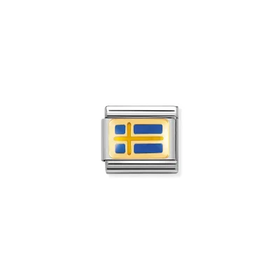 Nomination Composable Classic Länk Sverige Flagga