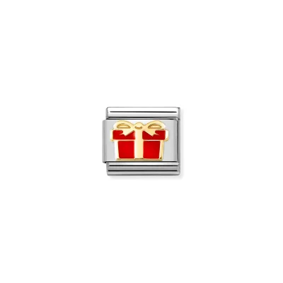 Nomination Composable Länk, gold Gift Red