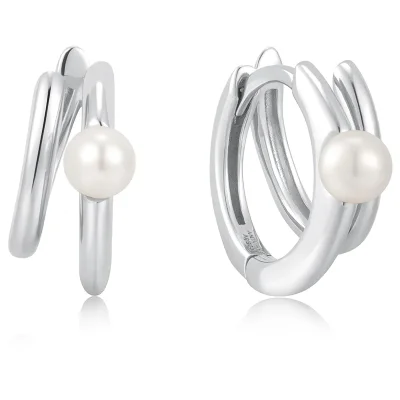 Ania Haie PARALLEL DUO FRESHWATER PEARL Örhängen E058-02H