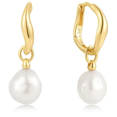 Ania Haie FRESHWATER PEARL DROP Örhängen E058-05G