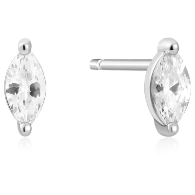 Ania Haie Silver MARQUISE SOLITAIRE Dubbar Örhängen E059-02H