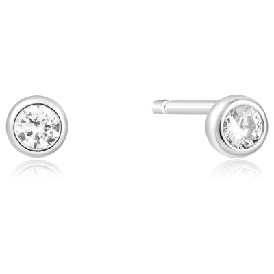 Ania Haie Silver SOLITAIRE CUBIC ZIRCONIA Dubbar Örhängen E059-03H