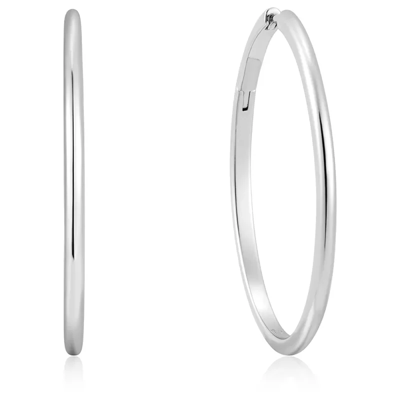 Ania Haie Silver PLAIN OVERSIZED HOOP Örhängen E059-21H